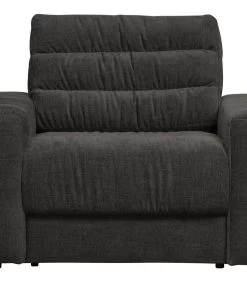 BePureHome Date Fauteil - Vintage - Antraciet - 78x103x99