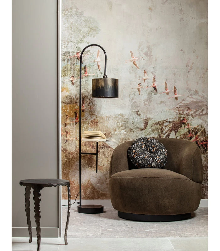 BePureHome Woolly Draaifauteuil - Schapenvacht - Groen - 71x84x88 4 BePureHome Woolly Draaifauteuil - Schapenvacht - Groen - 71x84x88 - Afbeelding 2