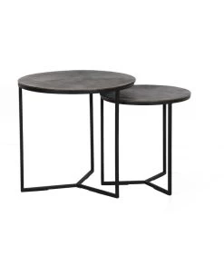 Bijzettafel Socos - Antiek Brons - Ø48,5cm