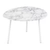 Leitmotiv Bijzettafel Ovoid - Wit - 67x60x42 Cm -Meubilair Verkoop 9bfa2654266342e3999e2e5a5b7bfd60