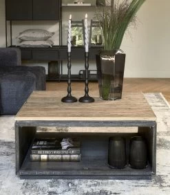 Salontafel Industrieel - Saratoga Hills Table - Bruin -Meubilair Verkoop 9c11d98a3a494f408adf5d0a6750b7a6