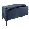 Leitmotiv Bank Snog XL - Velvet Donkerblauw, Mat Zwarte Poten - 90x45x45cm 2 Leitmotiv Bank Snog XL - Velvet Donkerblauw, Mat Zwarte Poten - 90x45x45cm -Meubilair Verkoop 9d3f9598240f4a628cf56e7fd6cd47a3