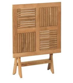 Inklaptafel Tuin Folding - Teak - Naturel - 75x70x70 -Meubilair Verkoop a1268bbd1d354d03a7d68f8b8221de5a