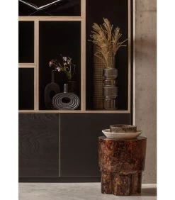 Exclusive Ariel Bijzettafel - Aluminium - Bruin - 42x36x36 -Meubilair Verkoop a1e0f6c7768c4e3eb7f9ef86596659c1