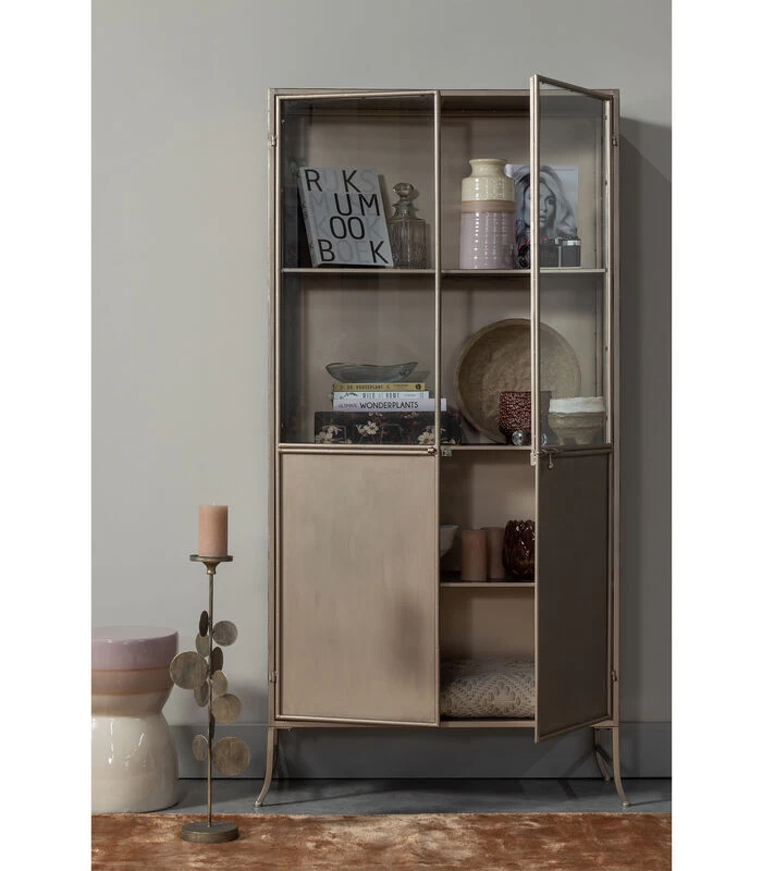 BePureHome Glazed Bijzettafel - Keramiek - Ashes - 43x33x33 5 BePureHome Glazed Bijzettafel - Keramiek - Ashes - 43x33x33 - Afbeelding 3