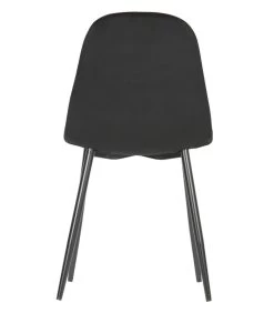 WOOOD Marije Eetkamerstoel - Velvet - Zwart - Set Van 2 -Meubilair Verkoop a4aa57077c3f4e928d6cddd591cab86b