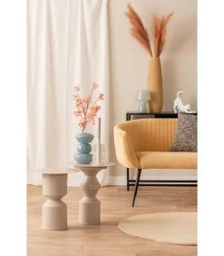 Leitmotiv Bijzettafel Diabolo - Grijs - 40,5x40,5x46,5cm -Meubilair Verkoop a6b7f974945a438b8f8ed88150fd945c