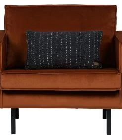 BePureHome Rodeo Fauteuil - Velvet - Roest - 85x105x86 -Meubilair Verkoop a72c42a501ea4cc4810013a1873d537b