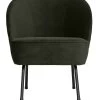 BePureHome Vogue Fauteuil - Fluweel - Dark Green - 69x57x70