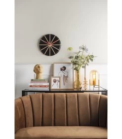 Leitmotiv Bank Royal - Velvet Chocolade Bruin - 128x71x80cm -Meubilair Verkoop abc4c5ed89ef4a25a3634a4ee2719fe0