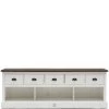 TV Kast Meubel - Newport Flatscreen Dresser - 180x45 Cm - Wit -Meubilair Verkoop ac6a467042cf4cc08a303d7b089e2307