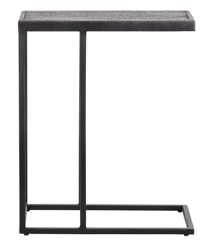 WOOOD Bijzettafel U-vorm Buiten Febe- Metaal - Zwart - 55x45x35 3 WOOOD Bijzettafel U-vorm Buiten Febe- Metaal - Zwart - 55x45x35