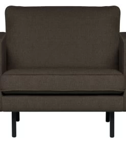BePureHome Rodeo Fauteuil - Polyester - Warm Bruin - 85x105x86