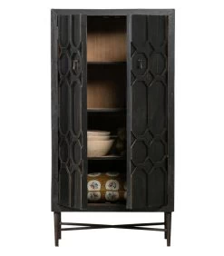 BePureHome Bequest Opbergkast - Hout - Zwart - 143x75x40 -Meubilair Verkoop b06e17ce111b47fd998171d239e7f543