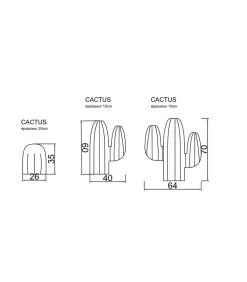 Buitenkussen Cactus SET/3 Stuks -Meubilair Verkoop b08d2ac8ffa14d349e0e8e3123a5d5bf