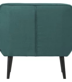 Rocco Fauteuil - Velvet - Teal - 75x92x81 -Meubilair Verkoop b15763cb56a54022906002271947bc66