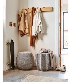 VTwonen Soft Star Poef - Lichtgrijs - 45x42x42 -Meubilair Verkoop b245c6d6dca84c08914626f3129795a4