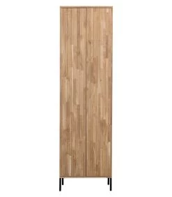 Exclusive New Gravure Hoge Kast - Eiken - Naturel - 210x60x42