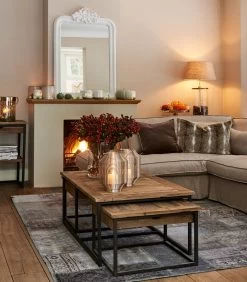 Salontafel Met Lade - Shelter Island Table - Set Van 3 Stuks - Zwart -Meubilair Verkoop b2f095ae7f8447cfbebe2583403080ba