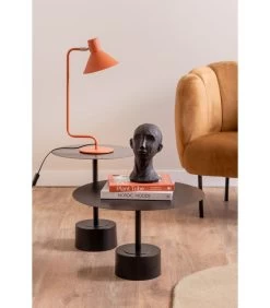 Leitmotiv Bijzettafel Nowa - Zwart - 40x40x45cm -Meubilair Verkoop b355af3726124e87b63363b7627670fe