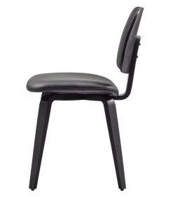 VTwonen Classic Eetkamerstoel - Hout - Zwart - 81x48x50 -Meubilair Verkoop b449cb4035964718b34e01fb1d562be4