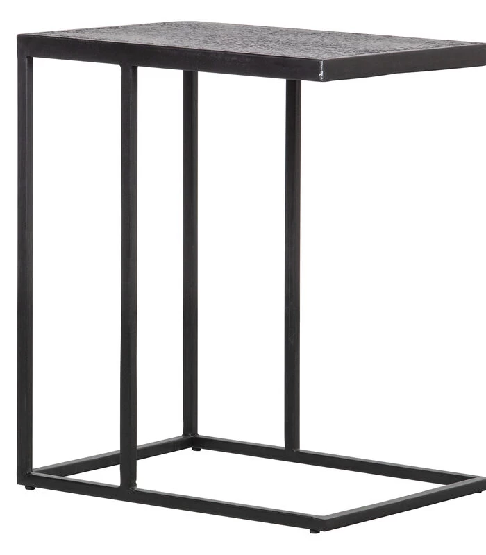WOOOD Bijzettafel U-vorm Buiten Febe- Metaal - Zwart - 55x45x35 5 WOOOD Bijzettafel U-vorm Buiten Febe- Metaal - Zwart - 55x45x35 - Afbeelding 3