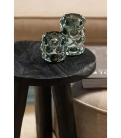 Angus Kruk - Mango Hout - Zwart - 46x35x35 -Meubilair Verkoop b64198e687e640b08139fbedc8a37728