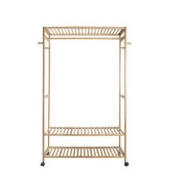 Leitmotiv Kledingrek - Bamboe - 165x112,5x35cm -Meubilair Verkoop b67d83193d39446aabc983a316fef8a4