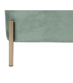 Leitmotiv Bank Snog XL - Velvet Jade Groen, Goud Geverfde Poten - 90x45x45cm -Meubilair Verkoop b6dc6f28dabc43edb98fcbad32bb102c