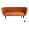 Leitmotiv Bank Majestic - Oranje - 142x72x77,5cm -Meubilair Verkoop bb2ca69d524a481598bfd58eb9f700aa