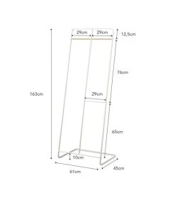 Yamazaki Hanger Rack 1.1 - White -Meubilair Verkoop bd04a90009ef460ba02cfae789ec7314