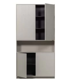 WOOOD Exclusive Finca Opbergkast - Grenenhout - Mist - 210x110x40 -Meubilair Verkoop bd7d512386b440a3941e119a4785380a