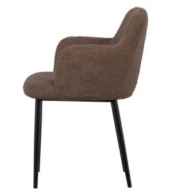 VTwonen Dining Eetkamerstoel - Teddy - Taupe - 83x62x53 -Meubilair Verkoop bfd8127d6ef147fc876f6d6ffa3484fc