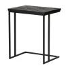 BePureHome Sharing Bijzettafel U-Vorm - Hout/Metaal - Zwart - 55x45x35 -Meubilair Verkoop c0bb6bd477da4031b86601815a94f7dd
