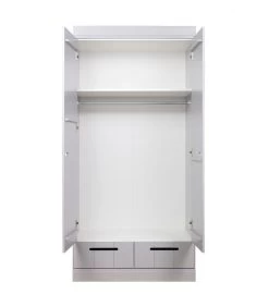 WOOOD Connect Kast 2-Deurs Met Lade - Grenen - Betongrijs - 195x94x53 8 WOOOD Connect Kast 2-Deurs Met Lade - Grenen - Betongrijs - 195x94x53 -Meubilair Verkoop c0f44f70104c489eb30563a21ab8f770
