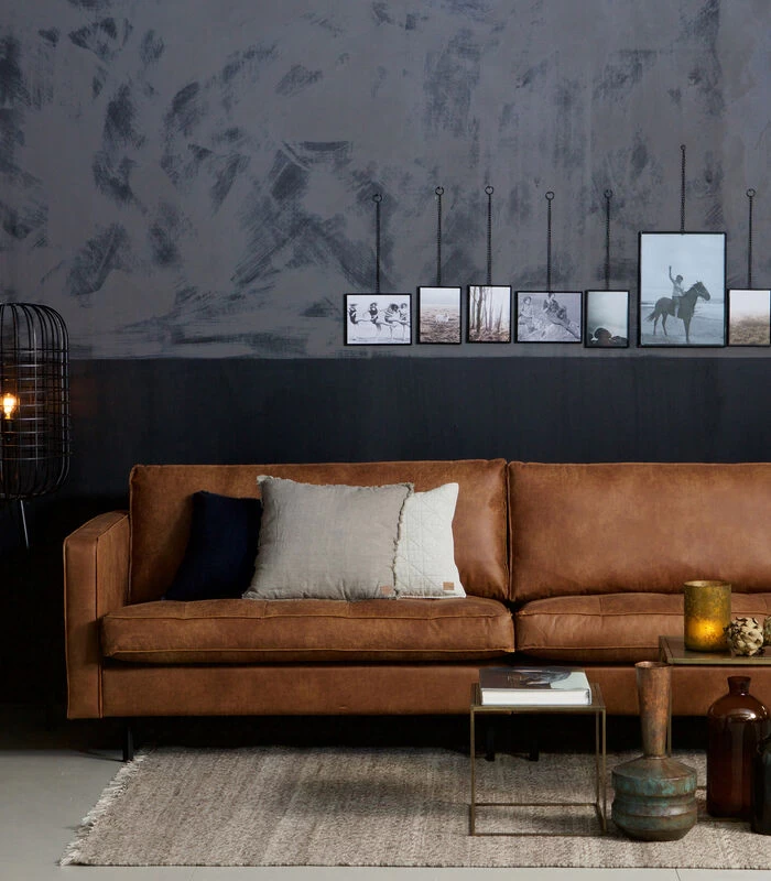 BePureHome Herritage Schuine Kast - Hout/Glas - Zwart - 173x79x45 5 BePureHome Herritage Schuine Kast - Hout/Glas - Zwart - 173x79x45 - Afbeelding 3