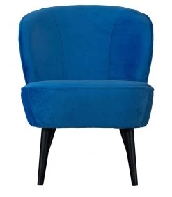 WOOOD Fauteuil Sara - Polyester - Felblauw - 71x59x70 -Meubilair Verkoop c3bf5163c5d94b68ae8214afc0fa24c8