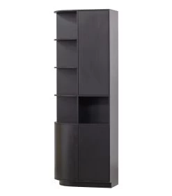 Exclusive Finca Opbergkast Rond Links - Zwart - 210x78x40 -Meubilair Verkoop c4ff1bf590914e3dbeb70d4f058e1141