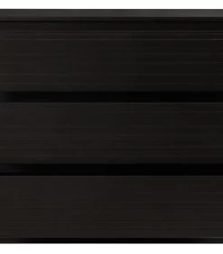 WOOOD Jente Ladekast 3 Lades - Grenen - Zwart - 74,8x83x45,8 -Meubilair Verkoop c591840fc0034abda18014ff2c1621c5