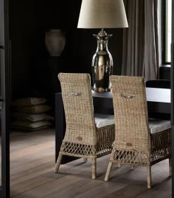 Eetkamerstoel - St. Malo Dining Chair - Bruin -Meubilair Verkoop c68aa8f02a914e5aad6bf991ee61bafa