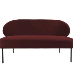 Leitmotiv Bank Puffed - Velvet Kleibruin - 143x65x74cm -Meubilair Verkoop c80c78a078ec49dab8a42574737c2d2d