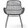 Tuinstoel - Draadstoel - Hartford Outdoor Lounge Chair - Zwart -Meubilair Verkoop c97bbdc27698419784dc478ae147686d