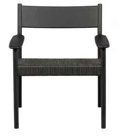 Exclusive Fauteuil Lael - Mango/Koord - Naturel/Zwart - 74x66x70 -Meubilair Verkoop cbca47fa3d7f4a3a8ef575bf1a0ca51e