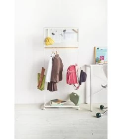Yamazaki Kids Coat Rack With Panel - Tower - White 9 Yamazaki Kids Coat Rack With Panel - Tower - White -Meubilair Verkoop cc80bd53f7094f0bbfcc2455072071f2