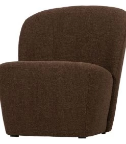 VTwonen Lofty Fauteuil - Bruin Gemeleerd - 75x68x72 -Meubilair Verkoop cef24787224d4055b58b334c3b3bc2f5