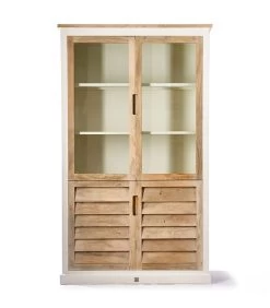 Buffetkast - Kast - Pacifica Glass Cabinet - Wit