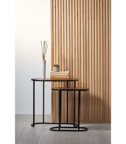 Bijzettafel Bocov - Antiek Brons - 53x26x53cm -Meubilair Verkoop d52615e81f554132a793640921491a66