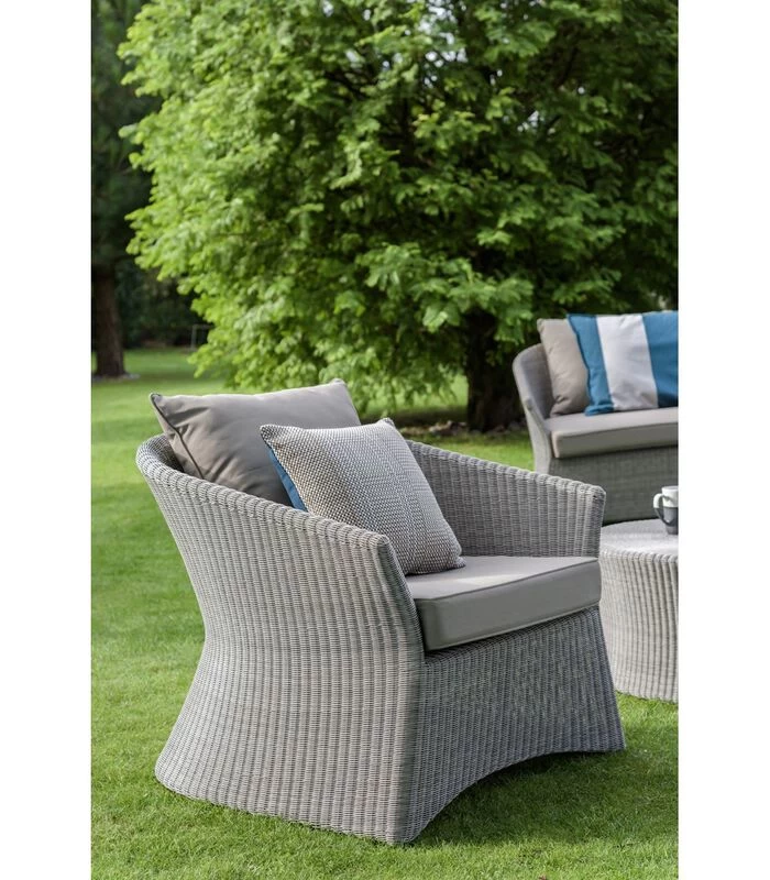 ZENITH Resin Galet Tuin Fauteuil 4 ZENITH Resin Galet Tuin Fauteuil - Afbeelding 2