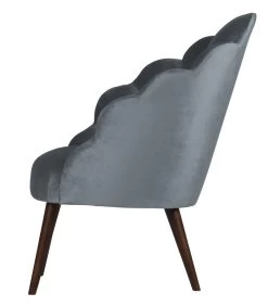 WOOOD SCHELP STOEL VELVET -Meubilair Verkoop db6832fe7eb04da6a64b95875784ce22