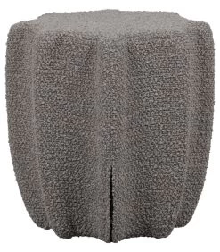 VTwonen Soft Star Poef - Lichtgrijs - 45x42x42 -Meubilair Verkoop dc2e67e3594b4360b8cda1e47cb321bf